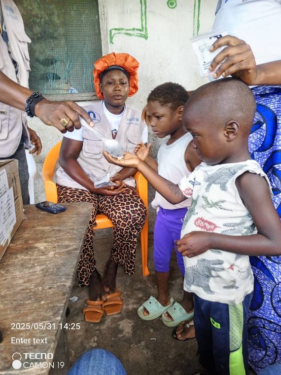 Deworming outreach